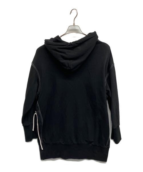 3.1 phillip lim（スリーワンフィリップリム）3.1 phillip lim (スリーワンフィリップリム) サイドスリットパーカー ブラック サイズ:XSの古着・服飾アイテム