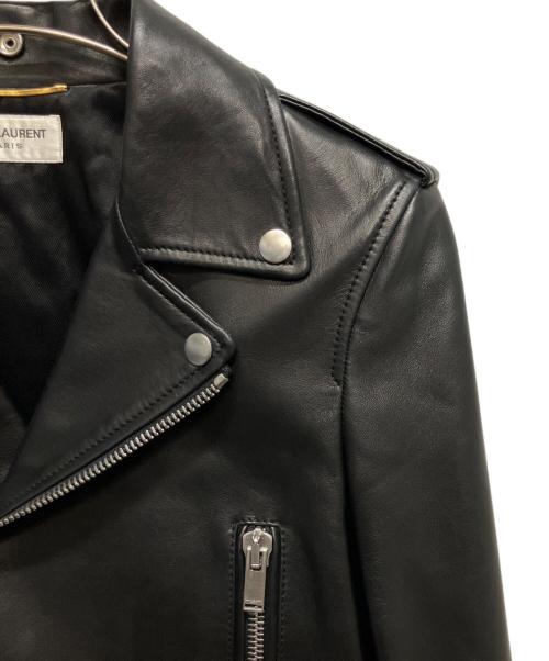 Saint Laurent Paris（サンローランパリ）Saint Laurent Paris (サンローランパリ) L01クラシックモーターサイクルジャケット　	481862 ブラック サイズ:36の古着・服飾アイテム