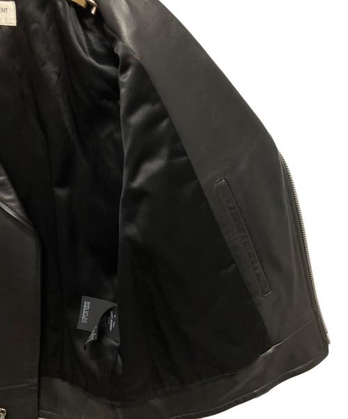 Saint Laurent Paris（サンローランパリ）Saint Laurent Paris (サンローランパリ) L01クラシックモーターサイクルジャケット　	481862 ブラック サイズ:36の古着・服飾アイテム