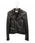 Saint Laurent Paris（サンローランパリ）の古着「L01クラシックモーターサイクルジャケット　	481862」｜ブラック