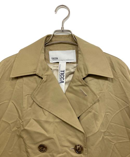 ticca（ティッカ）ticca (ティッカ) HPS別注 トレンチテントコート ベージュ サイズ:Fの古着・服飾アイテム