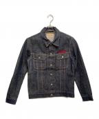 WACKO MARIAワコマリア）の古着「刺繍 デニム ジャケット」｜インディゴ