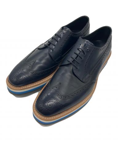 中古・古着通販】PRADA (プラダ) エスパドリーユウィングチップ