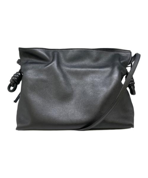 LOEWE（ロエベ）LOEWE (ロエベ) フラメンコ クラッチ ミディアム / ショルダーバッグ ブラックの古着・服飾アイテム