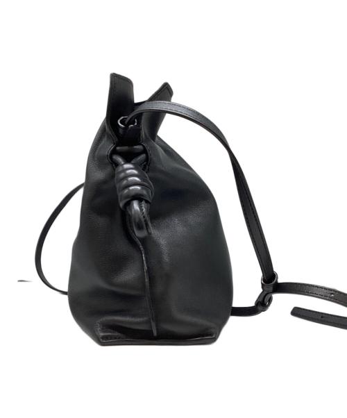 LOEWE（ロエベ）LOEWE (ロエベ) フラメンコ クラッチ ミディアム / ショルダーバッグ ブラックの古着・服飾アイテム