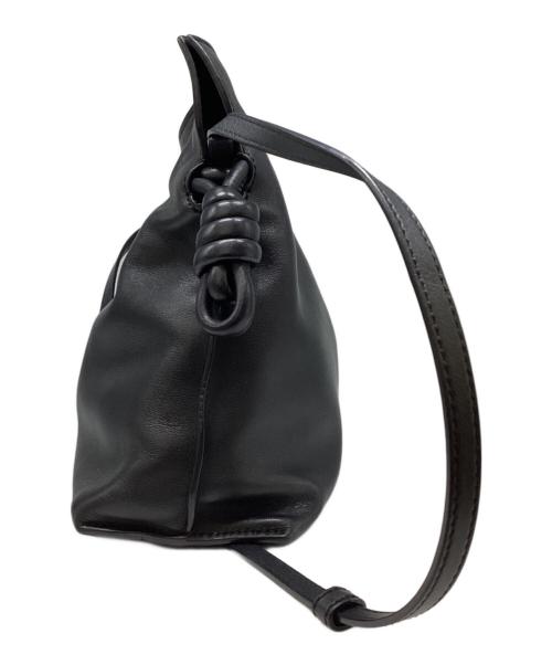 LOEWE（ロエベ）LOEWE (ロエベ) フラメンコ クラッチ ミディアム / ショルダーバッグ ブラックの古着・服飾アイテム