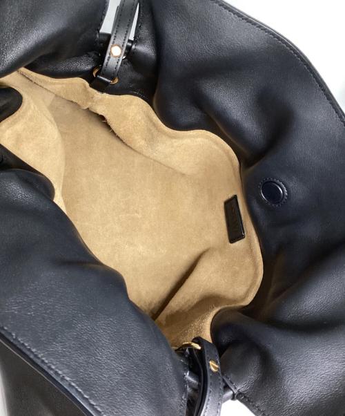 LOEWE（ロエベ）LOEWE (ロエベ) フラメンコ クラッチ ミディアム / ショルダーバッグ ブラックの古着・服飾アイテム