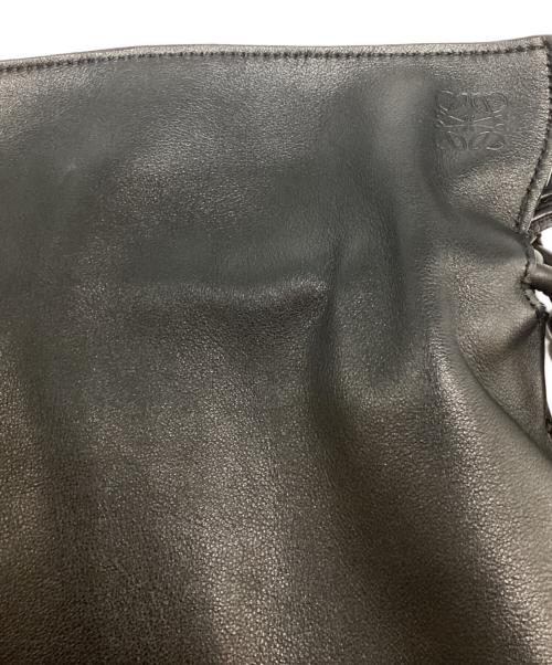 LOEWE（ロエベ）LOEWE (ロエベ) フラメンコ クラッチ ミディアム / ショルダーバッグ ブラックの古着・服飾アイテム