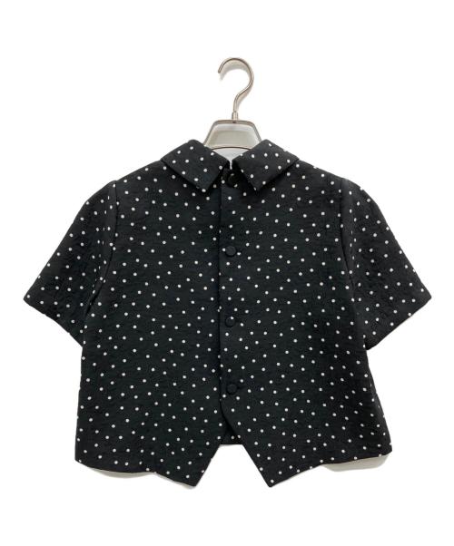 COEL（コエル）COEL (コエル) 2WAYカラードットブラウス ブラック サイズ:Fの古着・服飾アイテム