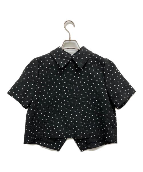COEL（コエル）COEL (コエル) 2WAYカラードットブラウス ブラック サイズ:Fの古着・服飾アイテム