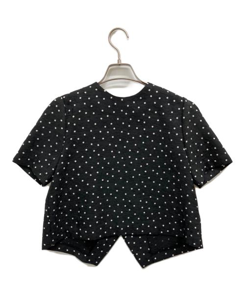 COEL（コエル）COEL (コエル) 2WAYカラードットブラウス ブラック サイズ:Fの古着・服飾アイテム