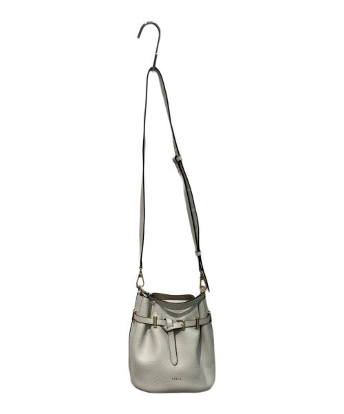 FURLA（フルラ）FURLA (フルラ) ショルダーバッグ　AURA MINI DRAWSTRING アイボリー サイズ:-の古着・服飾アイテム