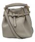 FURLA（フルラ）の古着「ショルダーバッグ　AURA MINI DRAWSTRING」｜アイボリー