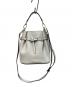 中古・古着 FURLA (フルラ) ショルダーバッグ　AURA MINI DRAWSTRING アイボリー サイズ:-：20000円