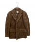 sage de cret（サージュデクレ）の古着「コーデュロイジャケット」｜ブラウン