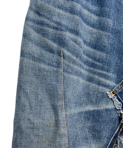 JUNYA WATANABE COMME des GARCONS（(ジュンヤワタナベ コムデギャルソン）JUNYA WATANABE COMME des GARCONS ((ジュンヤワタナベ コムデギャルソン) 再構築変形デニムスカート インディゴ サイズ:XSの古着・服飾アイテム