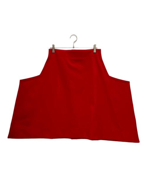 COMME des GARCONS（コムデギャルソン）COMME des GARCONS (コムデギャルソン) 変形スカート レッド サイズ:XSの古着・服飾アイテム