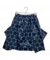 COMME des GARCONS (コムデギャルソン) 花柄変形スカート ネイビー サイズ:S：12000円