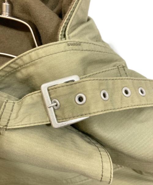 JUNYA WATANABE COMME des GARCONS（ジュンヤワタナベ コムデギャルソン）JUNYA WATANABE COMME des GARCONS ((ジュンヤワタナベ コムデギャルソン) ポンチョ オリーブ サイズ:XSの古着・服飾アイテム