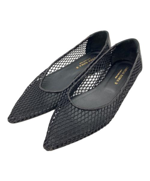 CORSO ROMA 9（コルソローマノーヴェ）CORSO ROMA 9 (コルソローマノーヴェ) メッシュネットパンプス ブラック サイズ:36の古着・服飾アイテム