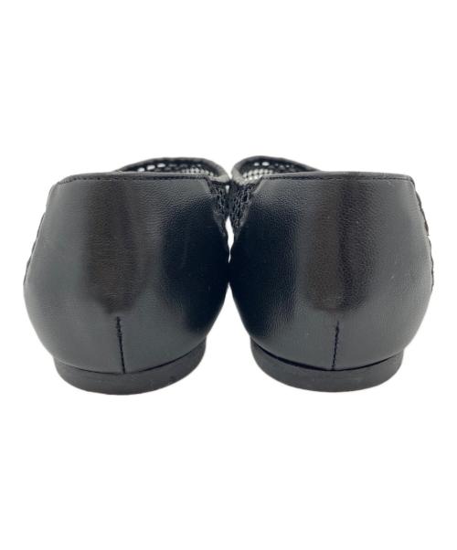 CORSO ROMA 9（コルソローマノーヴェ）CORSO ROMA 9 (コルソローマノーヴェ) メッシュネットパンプス ブラック サイズ:36の古着・服飾アイテム