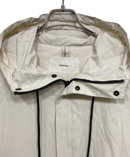 TODAYFUL（トゥデイフル）TODAYFUL (トゥデイフル) Hoodie Puff Jacket アイボリー サイズ:38の古着・服飾アイテム