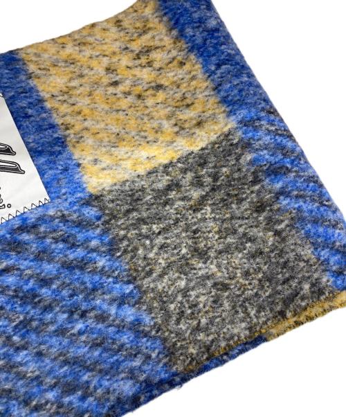 MARNI（マルニ）MARNI (マルニ) アルパカ混マフラー ブルーの古着・服飾アイテム