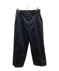 BADWAY × Dickies スタッズチノパン　ブラック BADWAY × Dickies studs chino pants – YZ