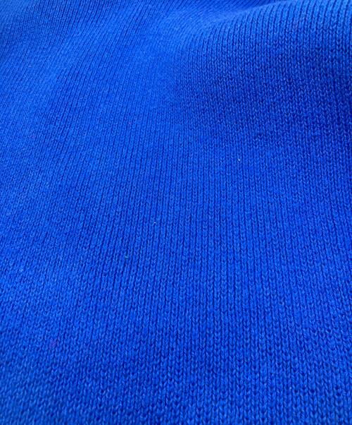 6(ROKU) BEAUTY&YOUTH（ロク ビューティーアンドユース）6(ROKU) BEAUTY&YOUTH (ロク ビューティーアンドユース) BOTANICAL DYE SLIT KNIT ボタニカル ダイ スリット ニット ブルー サイズ:FREEの古着・服飾アイテム