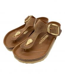 BIRKENSTOCK（ビルケンシュトック）の古着「Gizeh Big Buckle」｜ブラウン