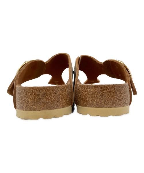 BIRKENSTOCK（ビルケンシュトック）BIRKENSTOCK (ビルケンシュトック) Gizeh Big Buckle ブラウン サイズ:38の古着・服飾アイテム