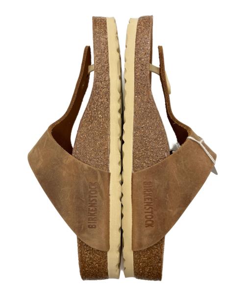 BIRKENSTOCK（ビルケンシュトック）BIRKENSTOCK (ビルケンシュトック) Gizeh Big Buckle ブラウン サイズ:38の古着・服飾アイテム