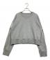 MM6 Maison Margiela（エムエムシックスメゾンマルジェラ）の古着「Knife-cut sweat」｜グレー