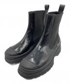 NICOLE SALDANAニコール・サンダナ）の古着「サイドゴアブーツ」｜ブラック