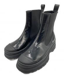 NICOLE SALDANA（ニコール・サンダナ）の古着「サイドゴアブーツ」｜ブラック