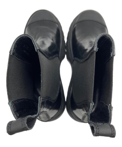 NICOLE SALDANA（ニコール・サンダナ）NICOLE SALDANA (ニコール・サンダナ) サイドゴアブーツ ブラック サイズ:23cmの古着・服飾アイテム