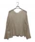AIREI (アイレイ) Netted Longsleeve Shirt ベージュ サイズ:M：13000円
