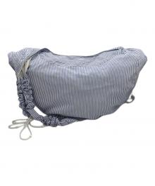 J.L - A.L（ジェイラル）の古着「Torsade Bag」｜ブルー×ホワイト