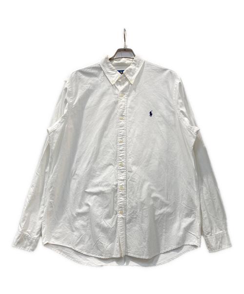 RALPH LAUREN（ラルフローレン）RALPH LAUREN (ラルフローレン) ボタンダウンシャツ ホワイト サイズ:XLの古着・服飾アイテム