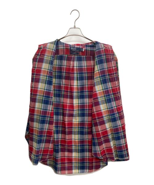 POLO RALPH LAUREN（ポロ・ラルフローレン）POLO RALPH LAUREN (ポロ・ラルフローレン) BEAMS (ビームス) 別注 Long Sleeve Shirt マルチカラー サイズ:M 未使用品の古着・服飾アイテム