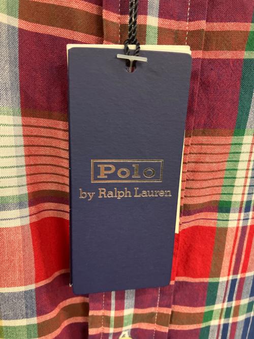 POLO RALPH LAUREN（ポロ・ラルフローレン）POLO RALPH LAUREN (ポロ・ラルフローレン) BEAMS (ビームス) 別注 Long Sleeve Shirt マルチカラー サイズ:M 未使用品の古着・服飾アイテム