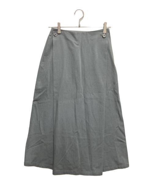 Y's（ワイズ）Y's (ワイズ) フロントボタンスカート グレー サイズ:freeの古着・服飾アイテム