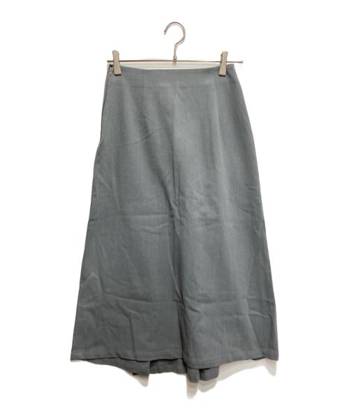 Y's（ワイズ）Y's (ワイズ) フロントボタンスカート グレー サイズ:freeの古着・服飾アイテム