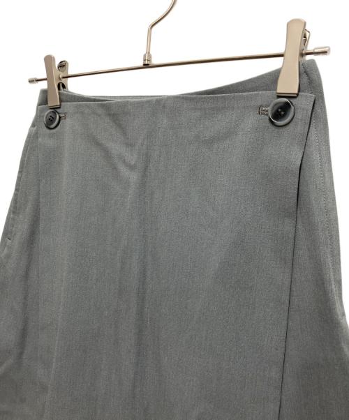 Y's（ワイズ）Y's (ワイズ) フロントボタンスカート グレー サイズ:freeの古着・服飾アイテム