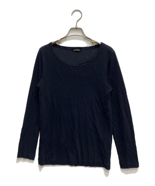tricot COMME des GARCONS（トリココムデギャルソン）tricot COMME des GARCONS (トリココムデギャルソン) ワッシャー加工トリアセカットソー ネイビー サイズ:FREEの古着・服飾アイテム
