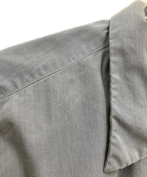 nanamica（ナナミカ）nanamica (ナナミカ) Open Collar Wind H/S Shirt ネイビー サイズ:XLの古着・服飾アイテム