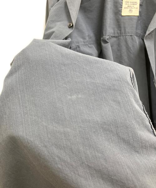 nanamica（ナナミカ）nanamica (ナナミカ) Open Collar Wind H/S Shirt ネイビー サイズ:XLの古着・服飾アイテム