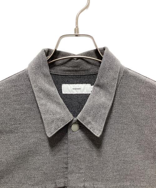 Graphpaper（グラフペーパー）Graphpaper (グラフペーパー) Colorfast Denim Blouson グレー サイズ:2の古着・服飾アイテム