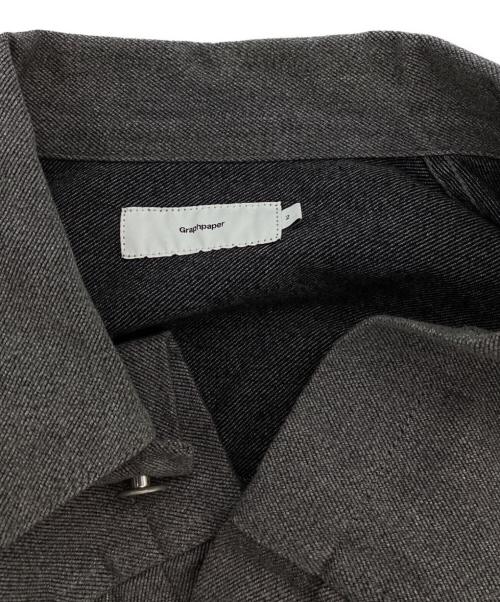 Graphpaper（グラフペーパー）Graphpaper (グラフペーパー) Colorfast Denim Blouson グレー サイズ:2の古着・服飾アイテム