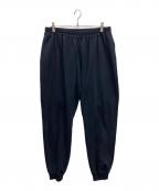 Graphpaperグラフペーパー）の古着「AZUMA Terry Sweat Pants」｜ネイビー